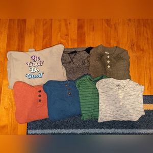 Bundle of Boys Long Sleeve Shirts